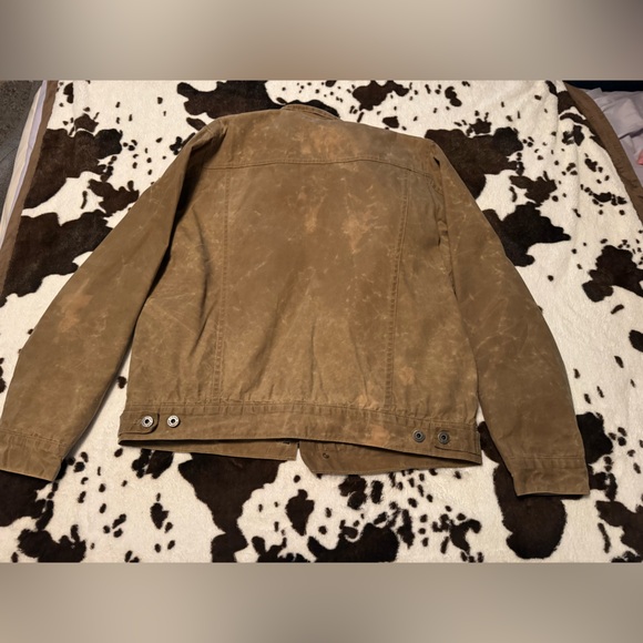Flint and Tinder Brown Military Field Waxed Jacket - Picture 4 of 6